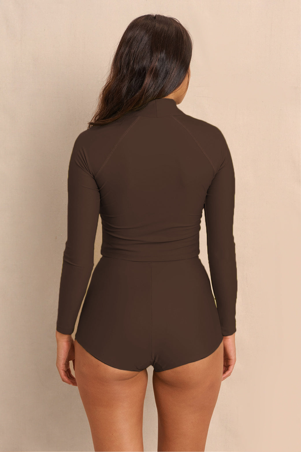 Aire Turtle Neck Rashguard | Earth