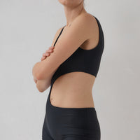 Cutout One Piece | Black