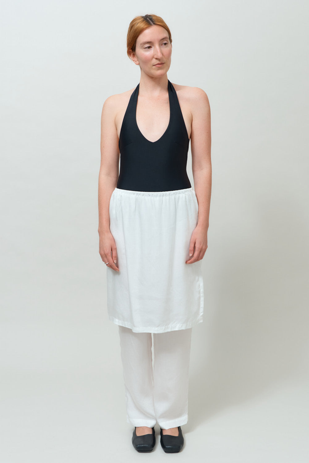 Shay Skirt Pant | White