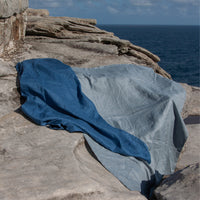 Linen Beach Blanket | Sky