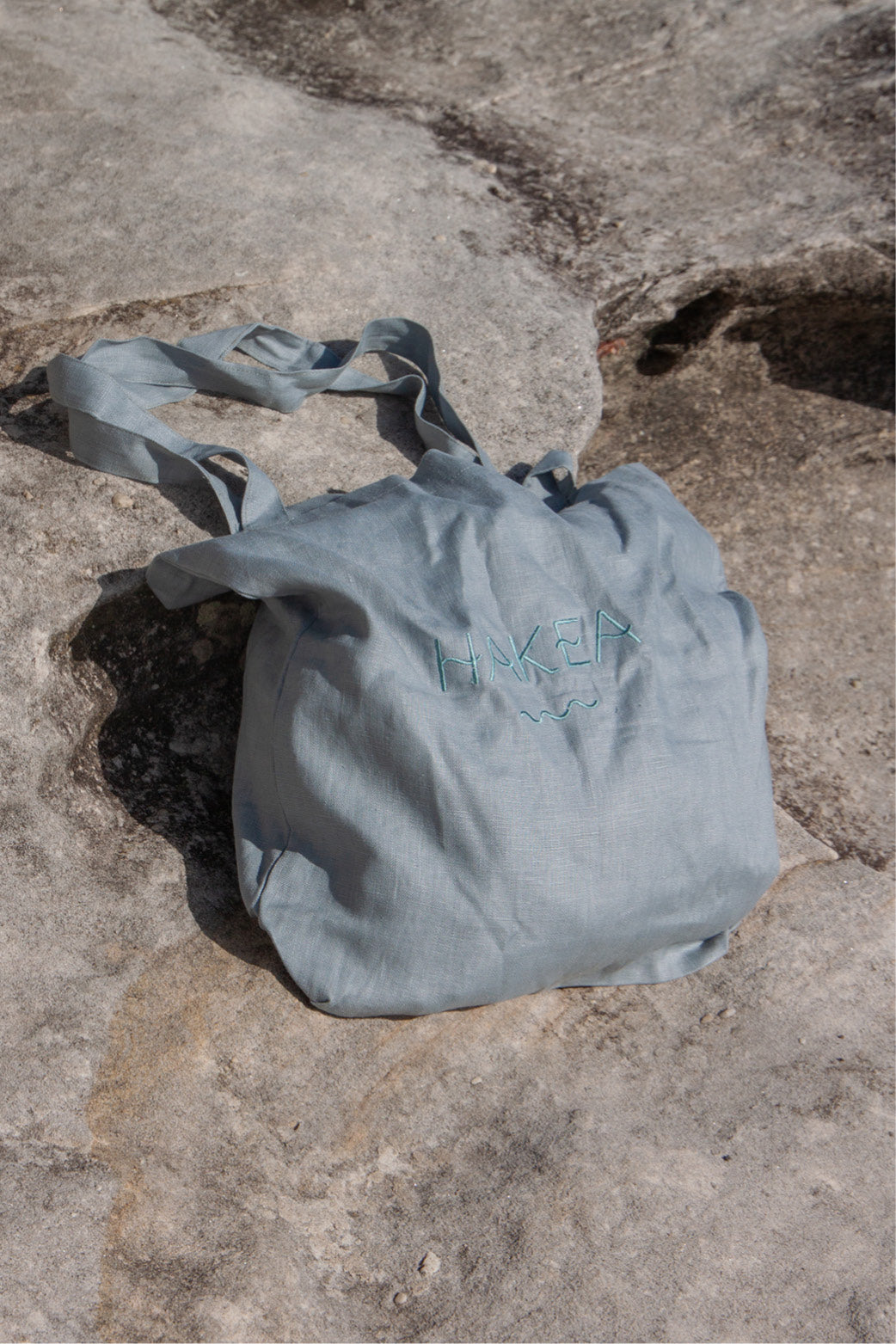 Hakea Linen Tote | Sky