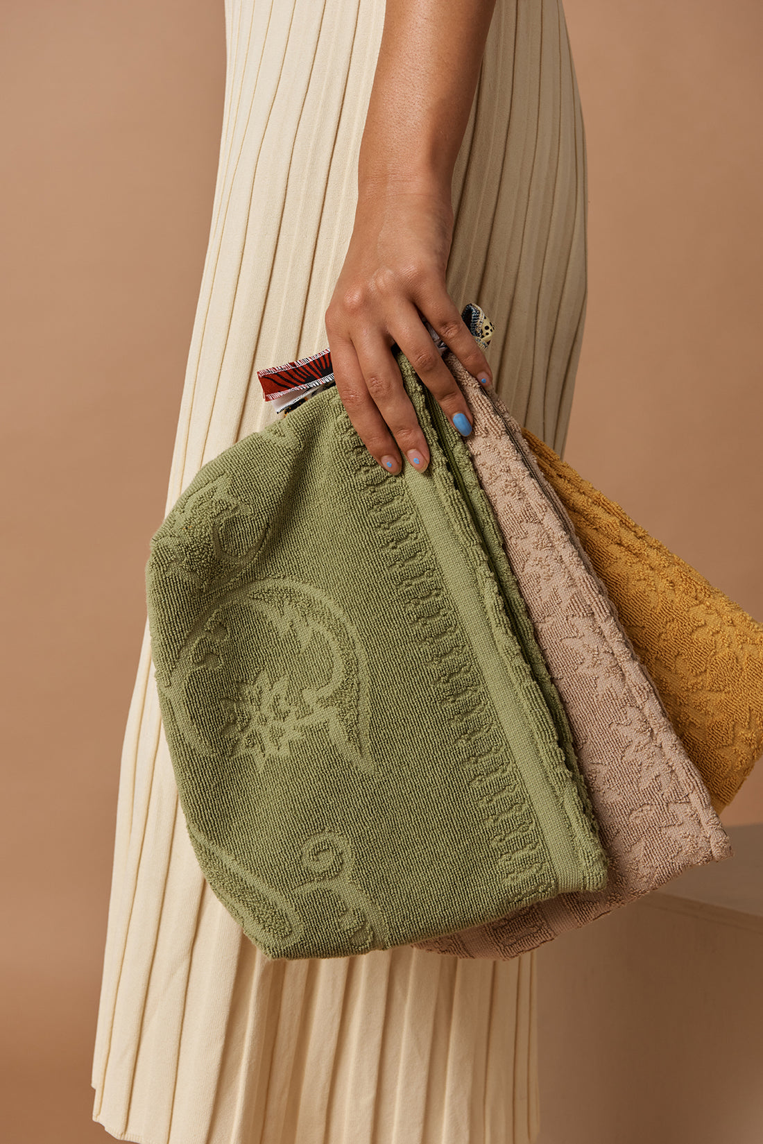 Towel Clutch | Sand