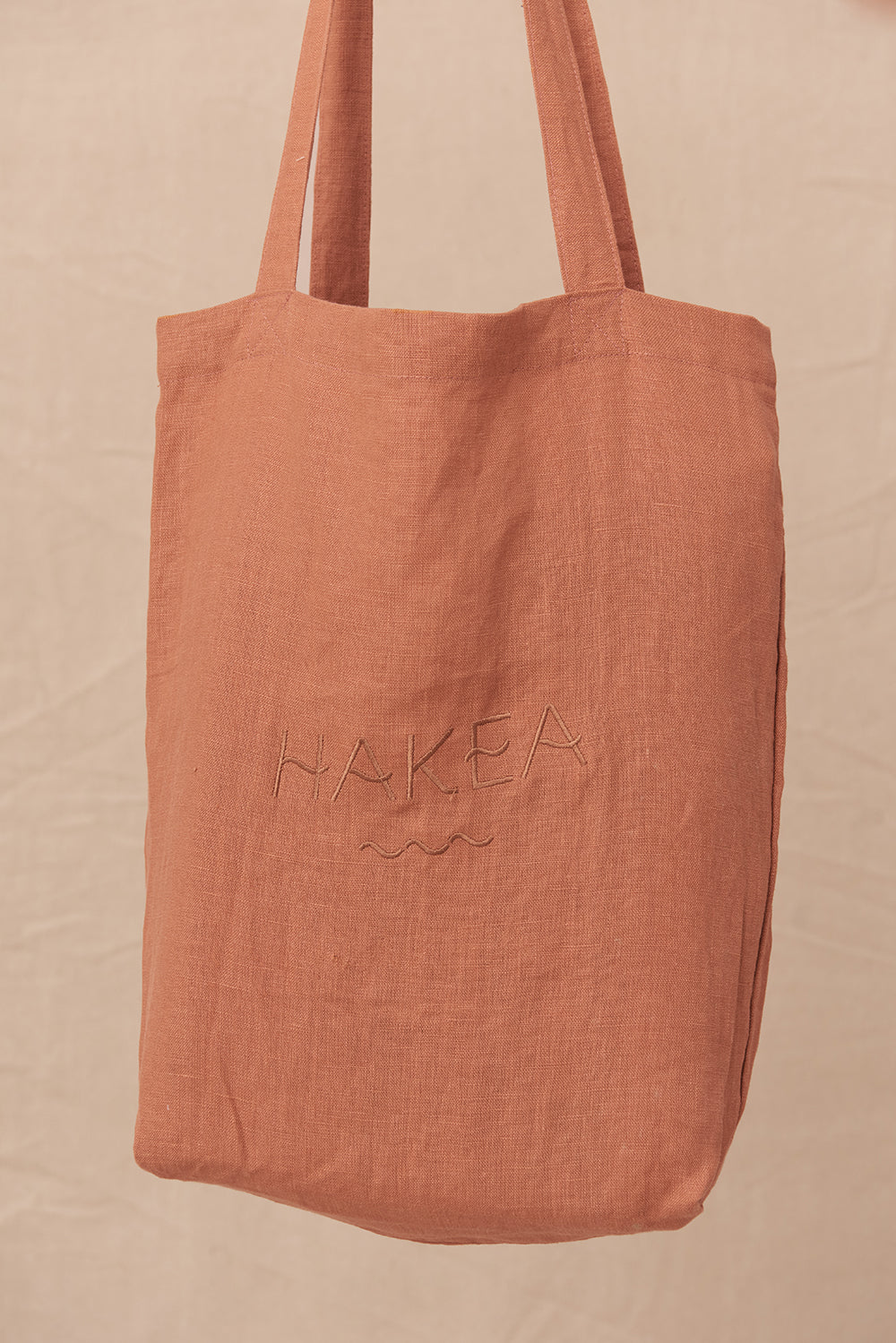 Hakea Linen Tote | Terracotta
