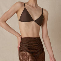 Hakea x Toss Me Outside Crochet Skirt