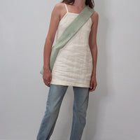Carmen Linen Mini Dress | Cream