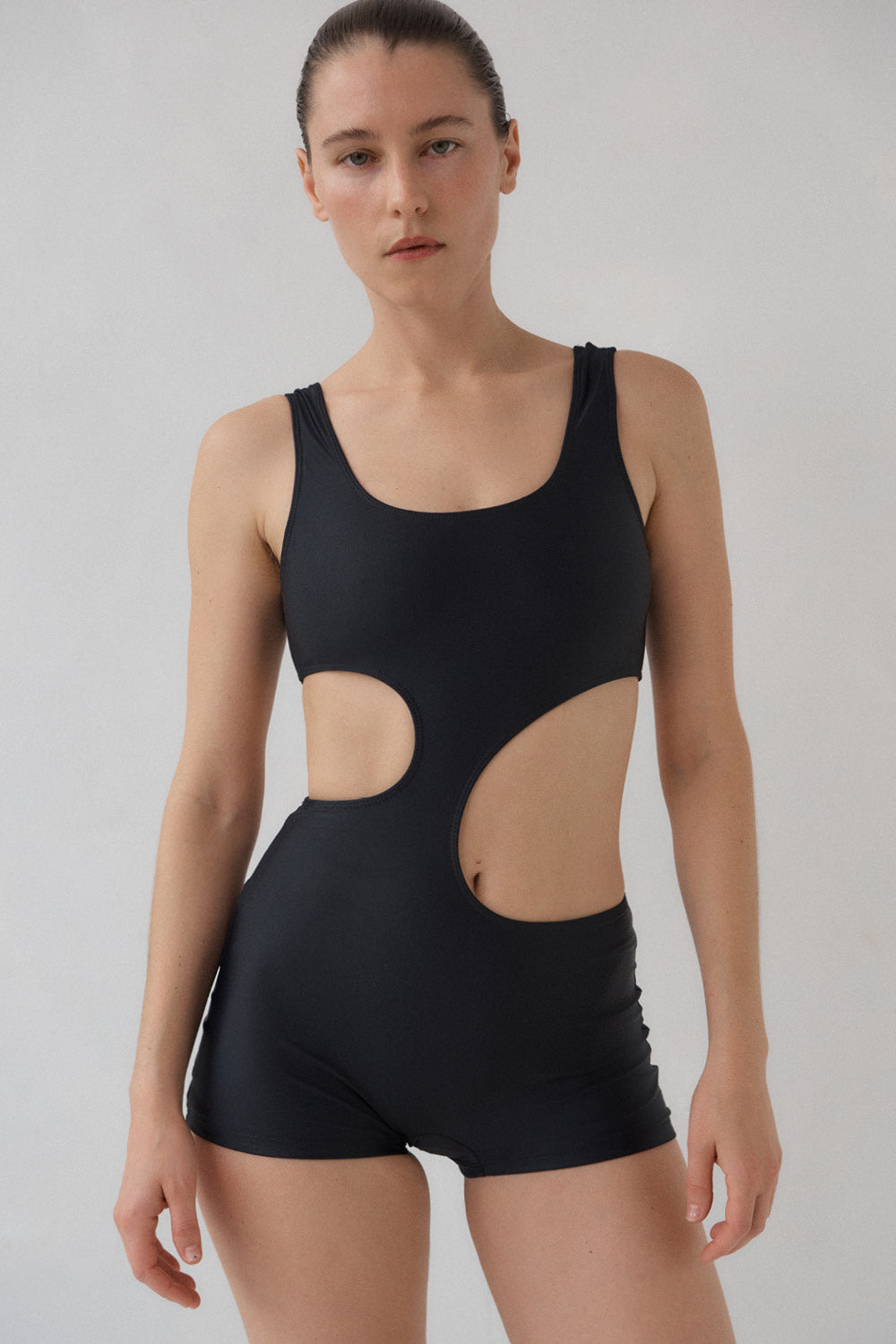 Cutout One Piece | Black