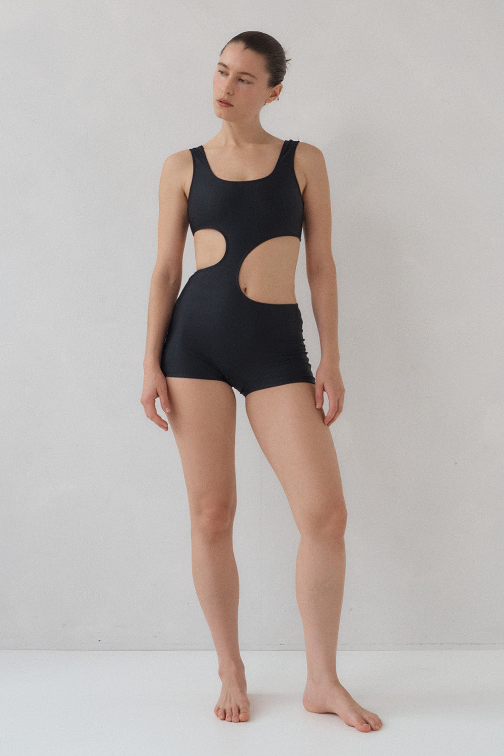 Cutout One Piece | Black