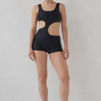 Cutout One Piece | Black