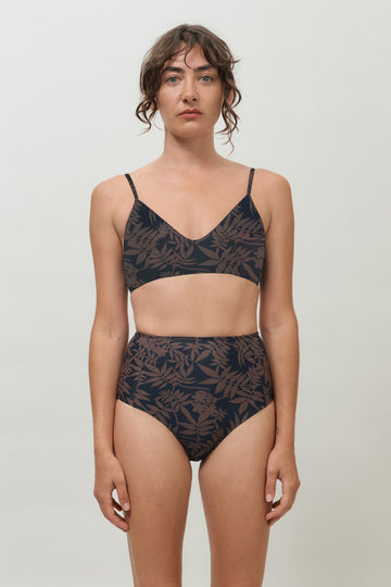 Palma Top | Leaf Print