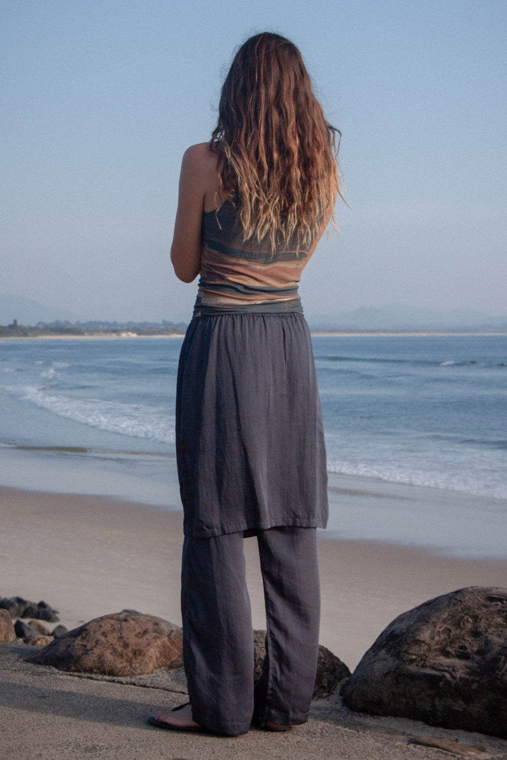 Shay Skirt Pant | Lava