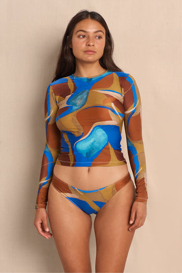 Kasbah Sun Top | Water Print